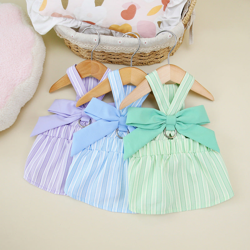 MATERA PET Ruffled Knit Harness Dress for Dogs — photo 2 of 9