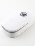 MATERA PET single-meal timed pet feeder in grey on a white background