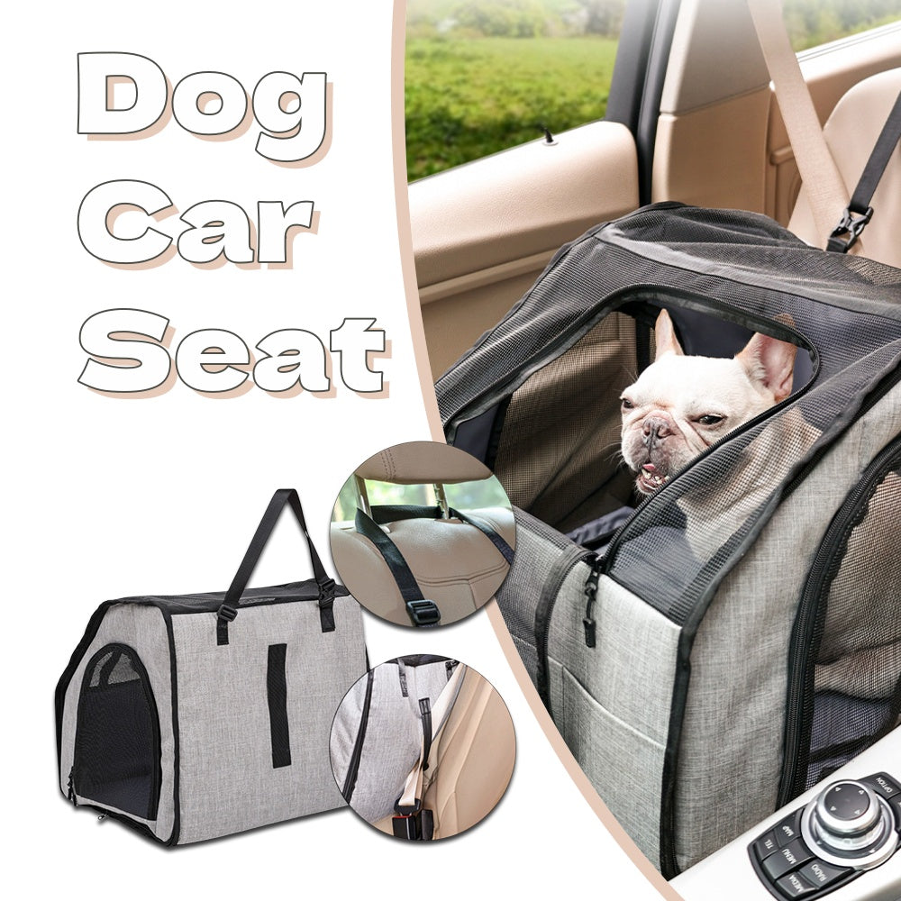 MATERA PET Dog Car Seat Carrier with Seatbelt Attachment — photo 1 of 6