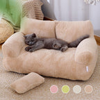 MATERA PET luxury plush pet sofa bed for cats and small dogs