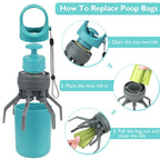 MATERA PET waste scooper – lightweight portable design