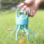 MATERA PET scooper clipped to a dog leash for walks