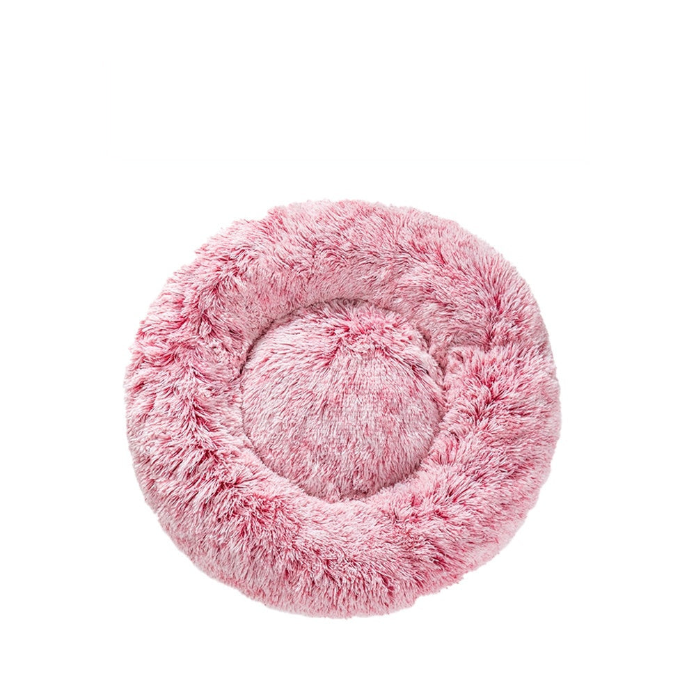 Fluffy Donut Calming Dog Bed