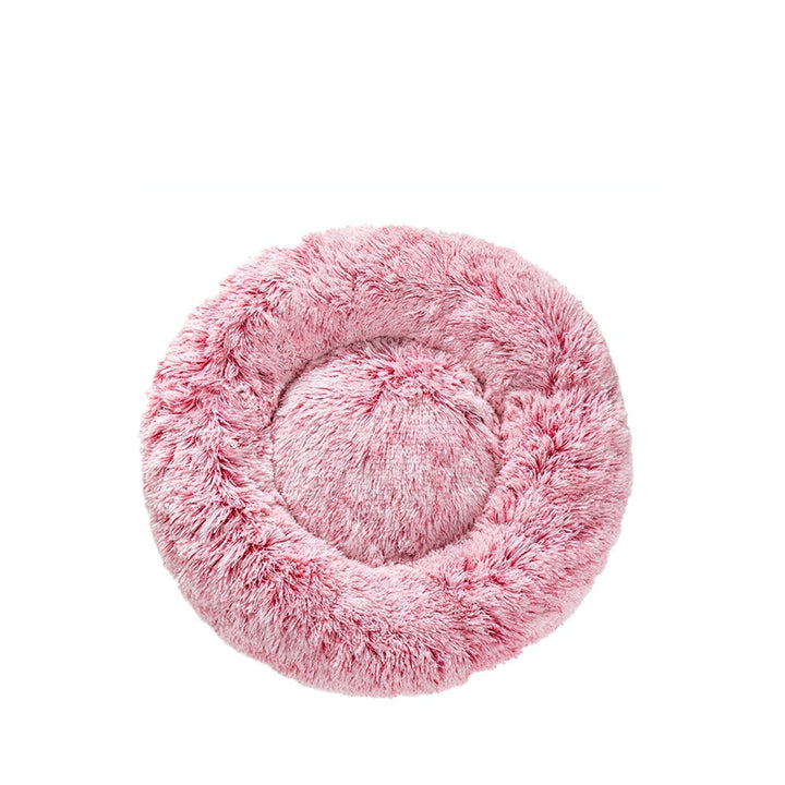 Fluffy Donut Calming Dog Bed
