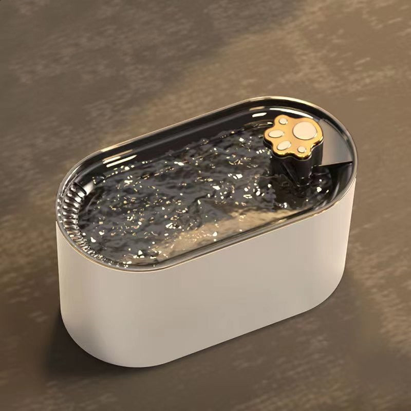 MATERA PET 3L cat and dog water fountain – Berlin Blue and Ore White
