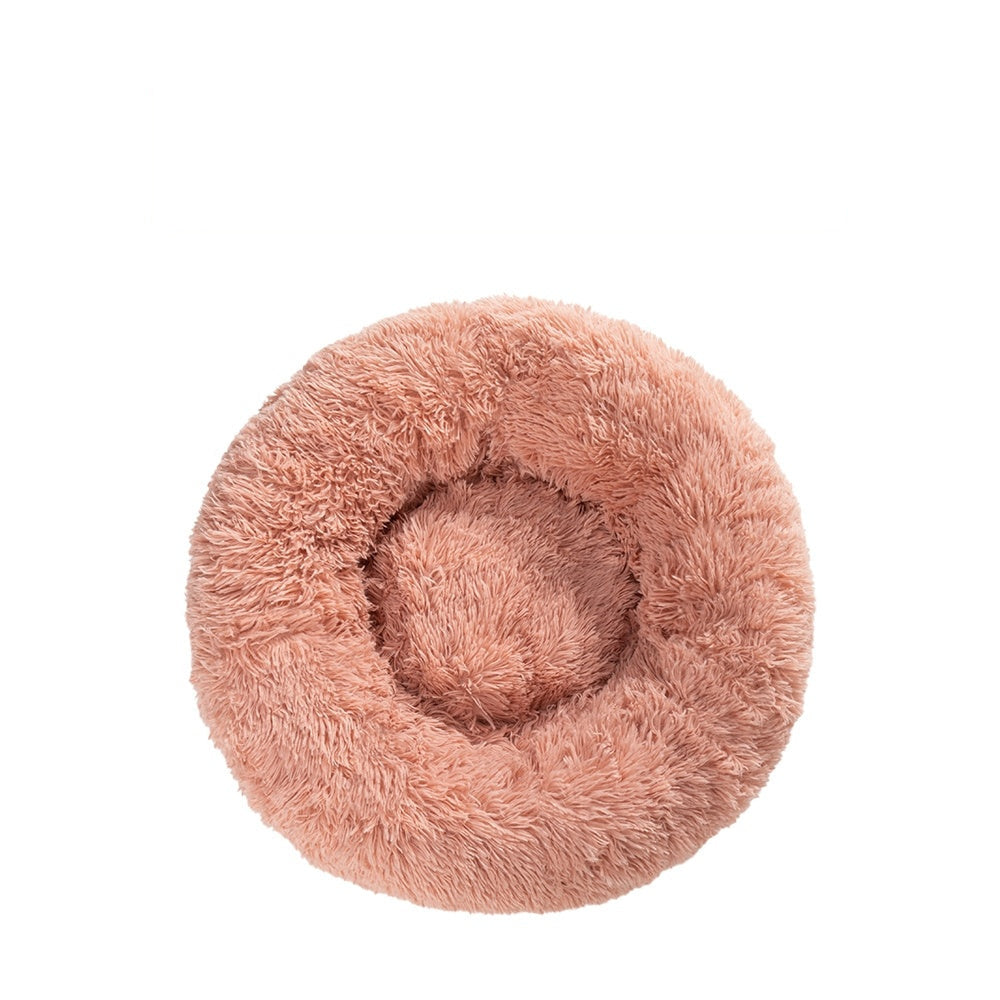 Fluffy Donut Calming Dog Bed
