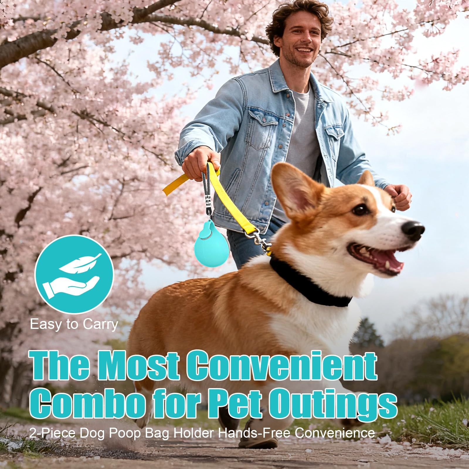 Leak proof pet water bottle for walks and hikes