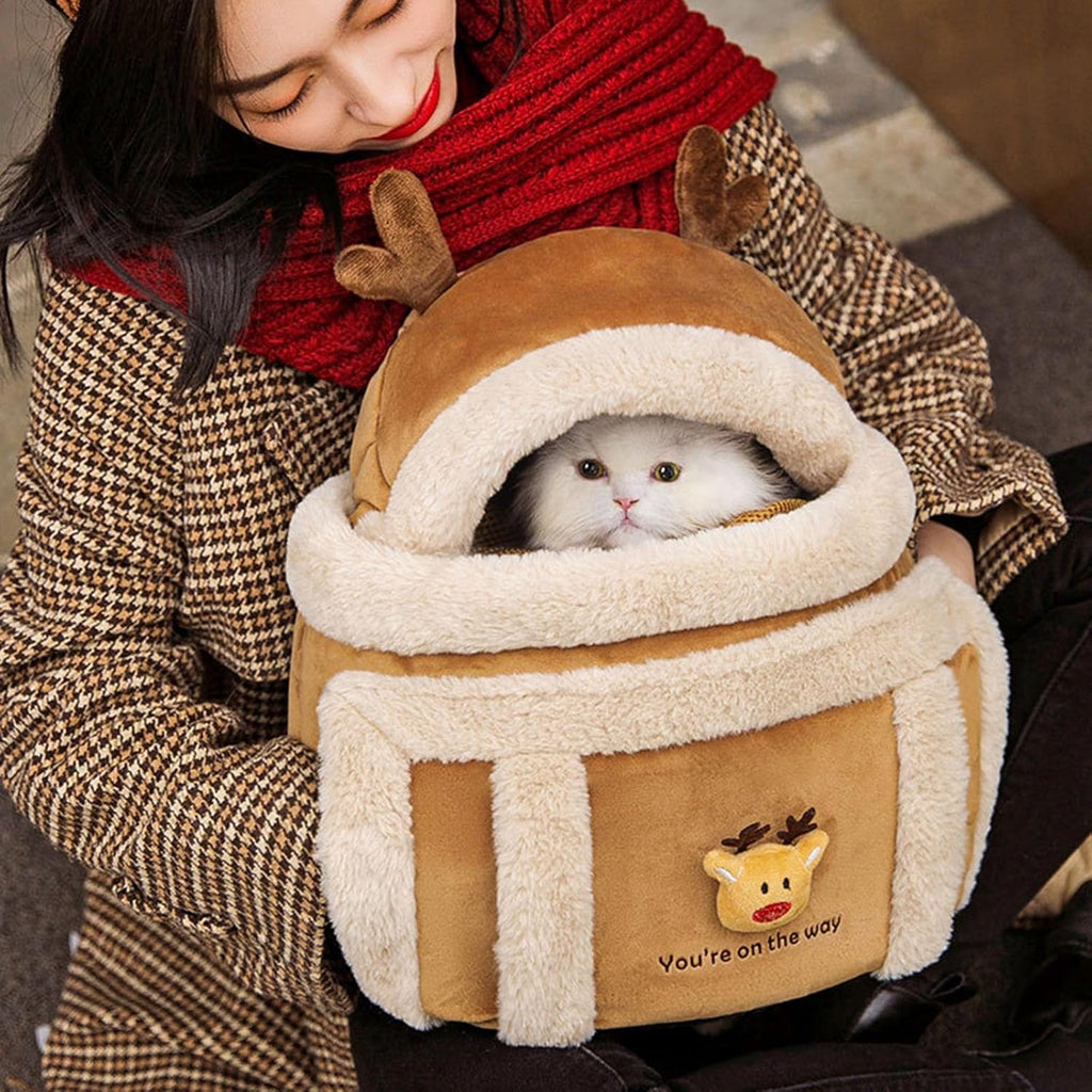 Medium and large reindeer carriers side by side