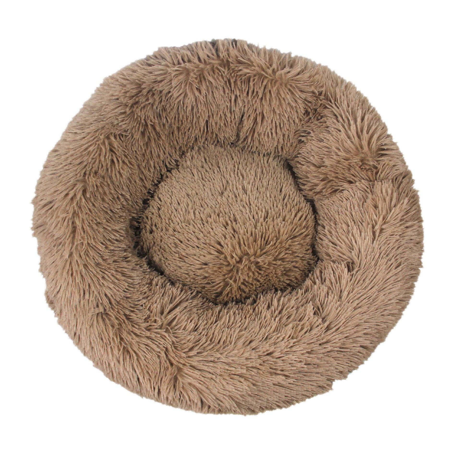 Fluffy Donut Calming Dog Bed