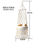 Macrame Hanging Cat Hammock