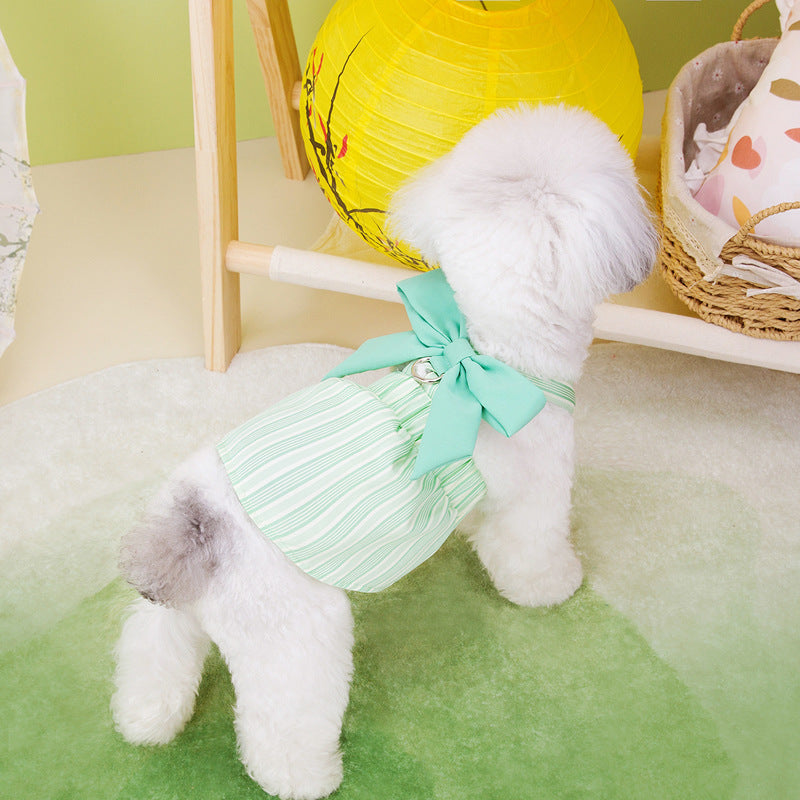 MATERA PET Ruffled Knit Harness Dress for Dogs — photo 8 of 9