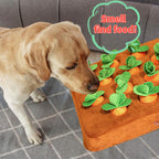 Carrot Patch Snuffle Toy for Dogs