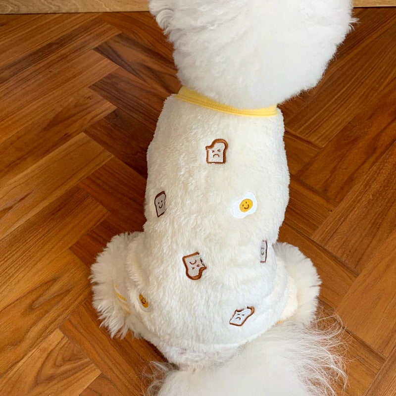 MATERA PET Cream Knit Four-Leg Jumpsuit Sweater for Dogs — photo 2 of 5