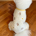 MATERA PET Cream Knit Four-Leg Jumpsuit Sweater for Dogs — photo 2 of 5