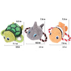 Plush Knot Dog Toy