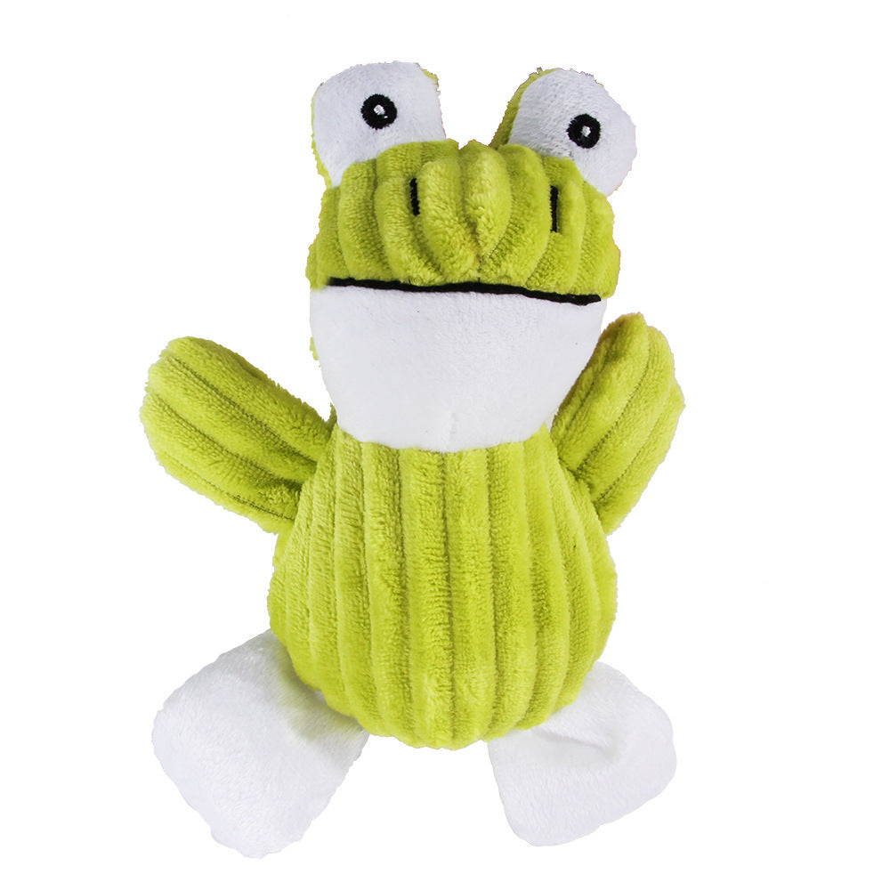 MATERA PET Squeaky Corduroy Animal Plush Toy — photo 15 of 21