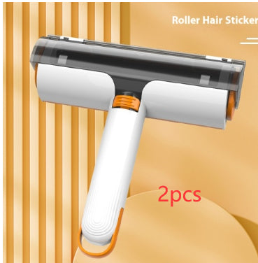 The two-pack of reusable pet hair rollers